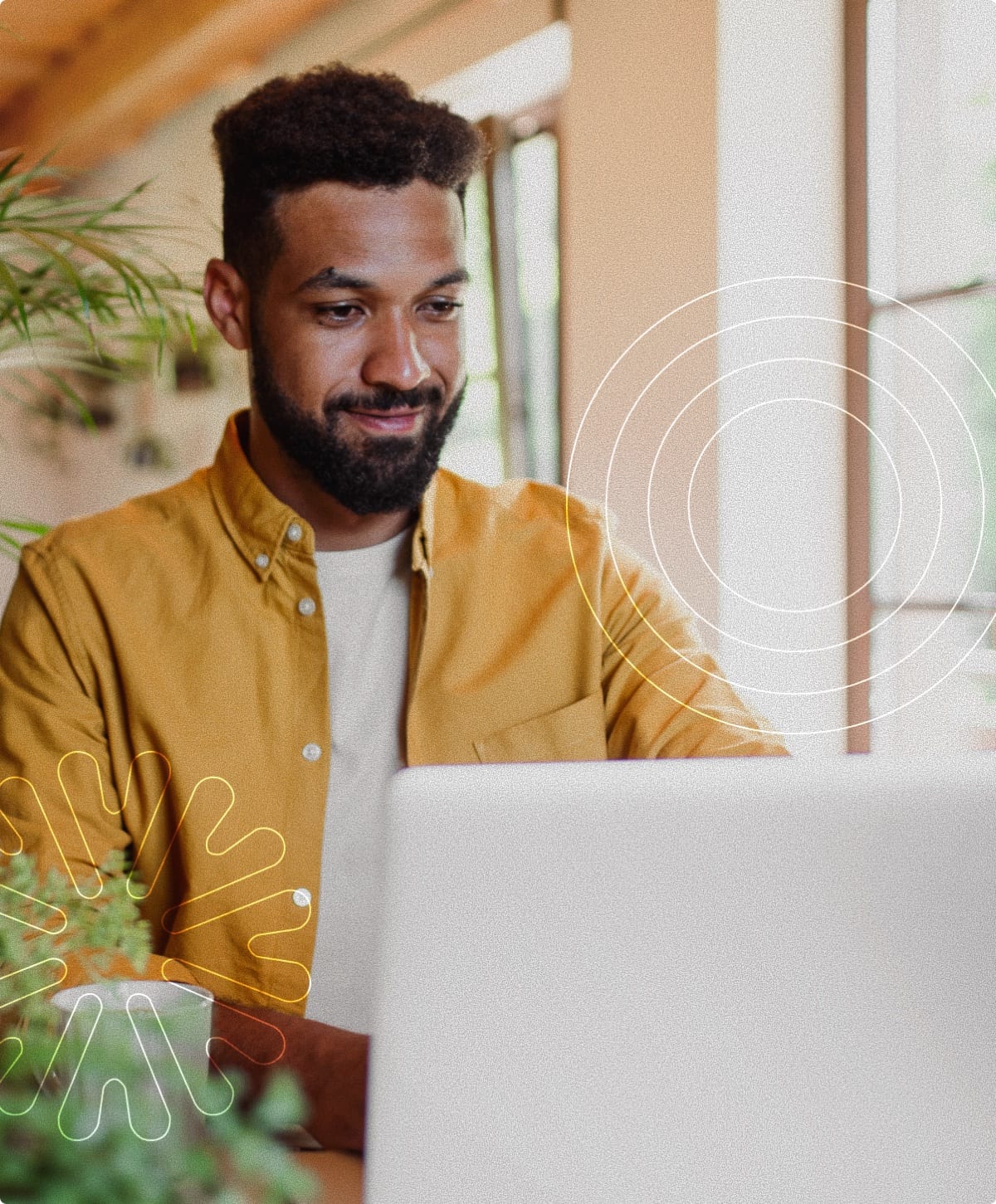 Provider onboarding at a laptop